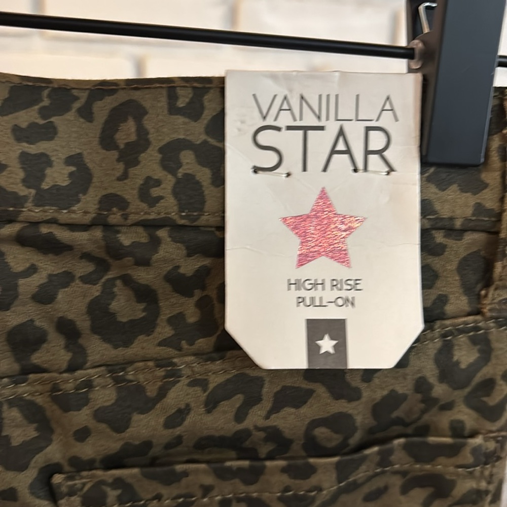 NWT Vanilla Star Cheetah Print Women’s High Rise Pull-On Jegging - Picture 7 of 8